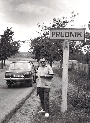 Harry Thürk auf Besuch in seiner Heimatstadt.