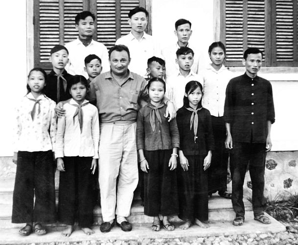 In der südlichsten Schule Nord-Vietnams, am 17. Breitengrad